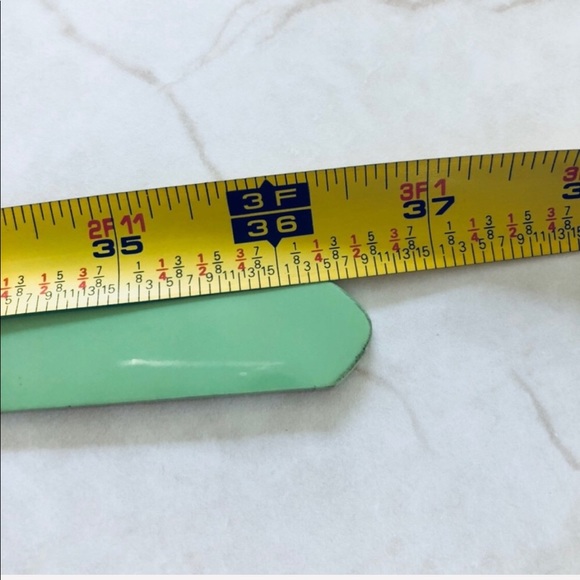 🔴🔴 NWT Madewell neon green belt size XS - Picture 5 of 7